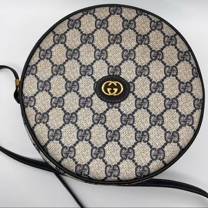 Gucci Ophidia Round GG Canvas/leather Bag